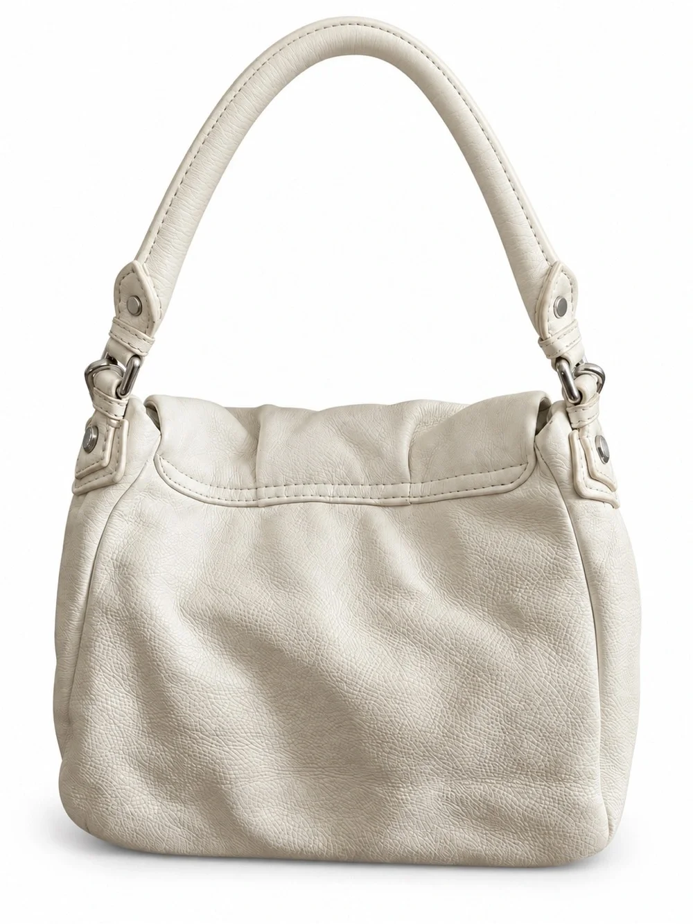 Marc by Marc Jacobs Standard Supply Workwear Ivory Cream Leather Hobo Dust Bag